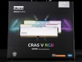 KLEVV CRAS V RGB DDR5 6400MT/s晶灿白內存开箱测试