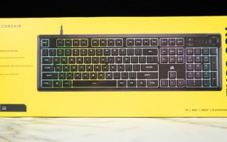 海盗船CORSAIR K55 CORE键盘开箱评测（海盗船k55键盘怎么样）