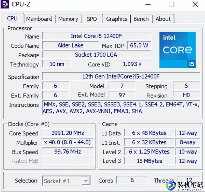 i5 12400F搭载RX6500XT独显主机配置推荐-第1张图片-装机笔记