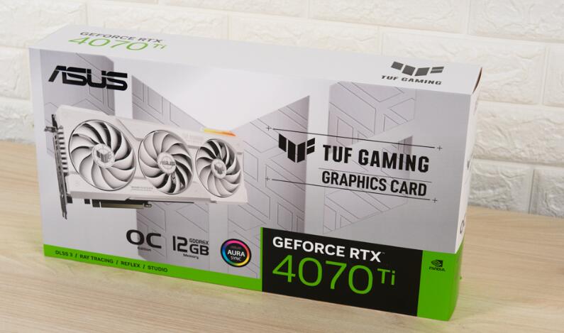 ASUS TUF Gaming RTX 4070 Ti White 12GB GDDR6X OC显卡开箱评测-第1张图片-装机笔记