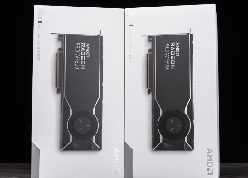 AMD Radeon Pro W7900与W7800工作站绘图显卡开箱评测（radeon hd7800）-第3张图片-装机笔记