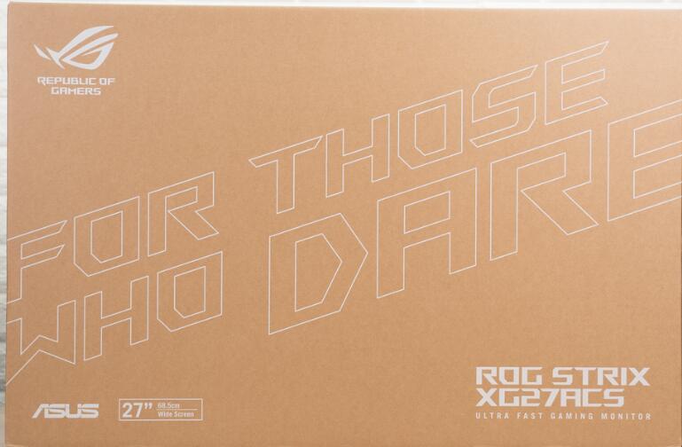 ROG Strix XG27ACS电竞显示器开箱评测（hkcg27电竞显示器）-第1张图片-装机笔记