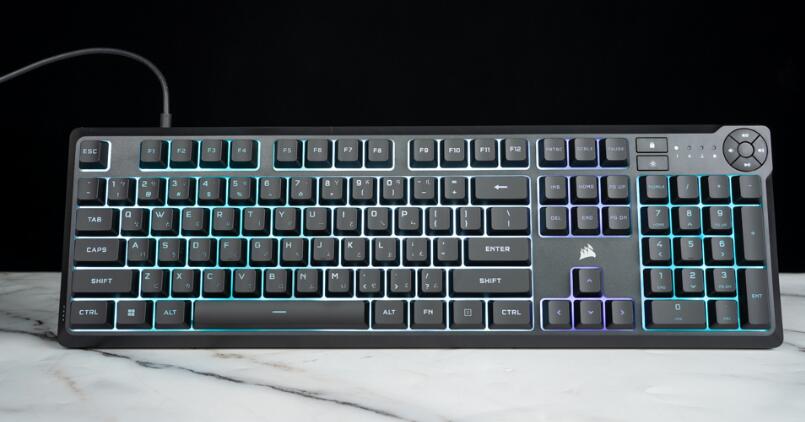 海盗船CORSAIR K55 CORE键盘开箱评测（海盗船k55键盘怎么样）-第10张图片-装机笔记