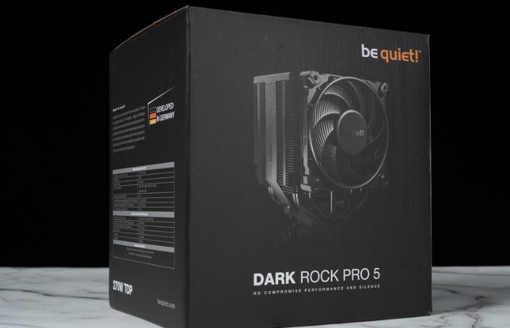 be quiet！DARK ROCK PRO 5双塔双风扇风冷散热器开箱评测（双塔散热风扇怎么装）-第1张图片-装机笔记