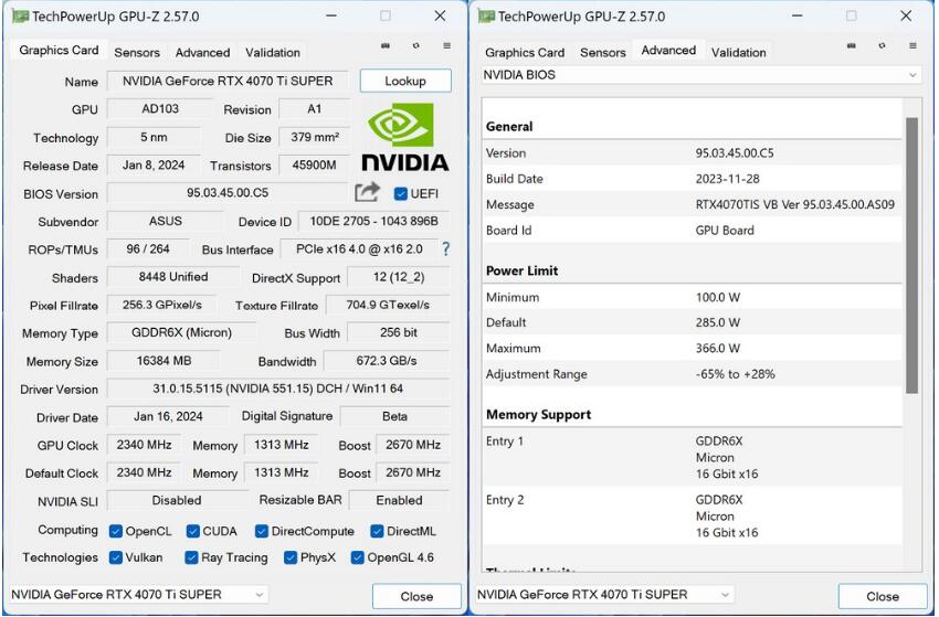 ASUS ROG Strix RTX4070Ti SUPER OC Edition显卡开箱评测-第14张图片-装机笔记
