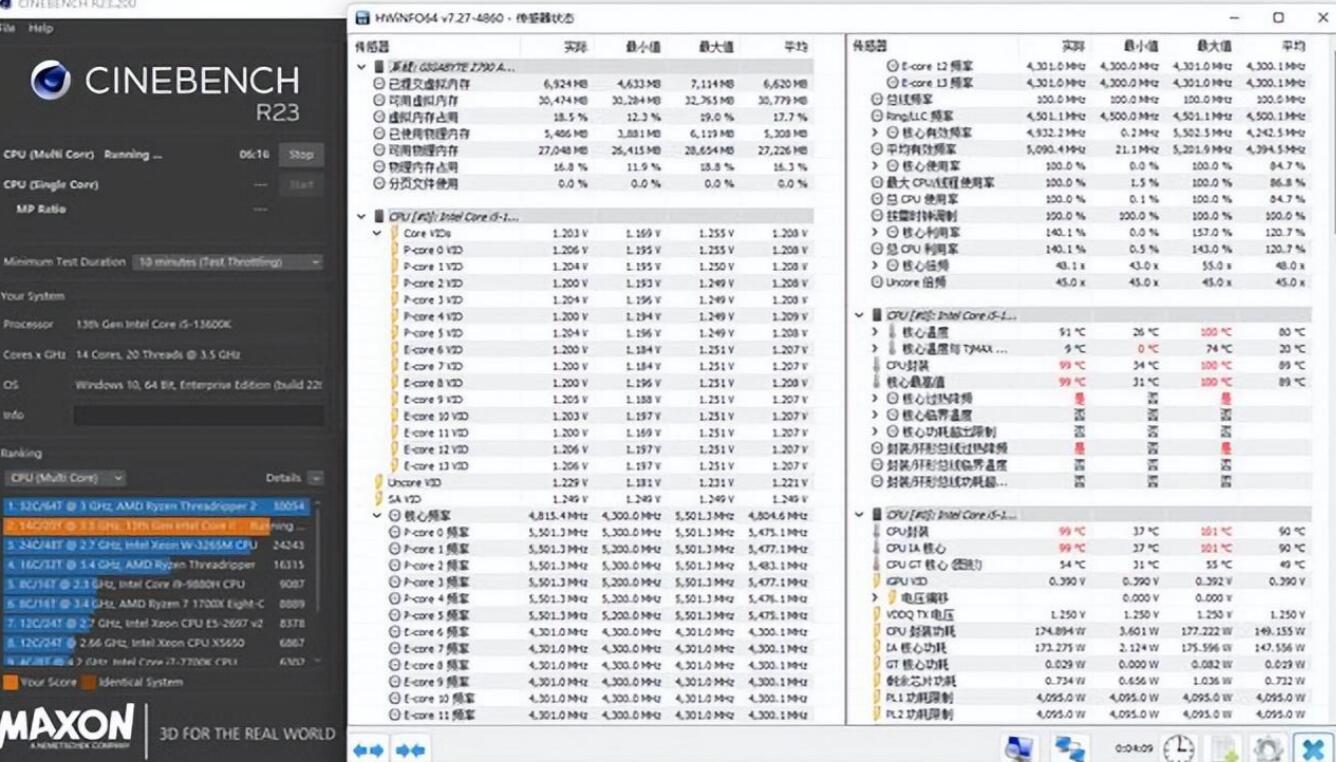 i5 13600K风冷压得住吗（i513600k风冷压得住吗）-第3张图片-装机笔记